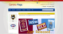 Desktop Screenshot of carraraflags.com.au